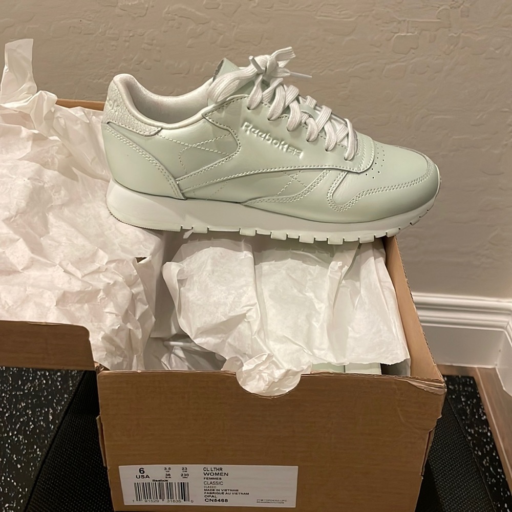 Opal leather Reebok Classics!